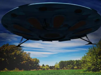 Flying Disk 3D model