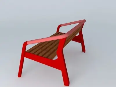 Gardenutcaipad bench Free 3D model