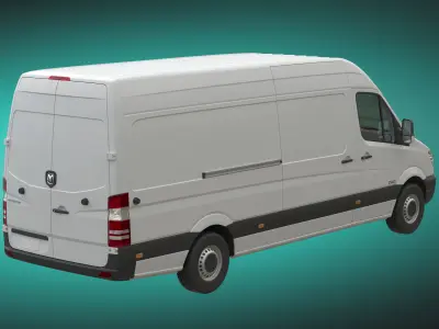Dodge Sprinter 2500 PanelVan L3H2 3D model