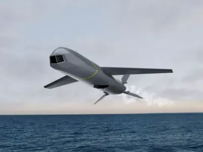 Kawasaki Anti-ship Missile 3D model