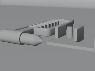 Emergency Hammer - Safety Hammer - Glass Breaker Low-poly 3D model