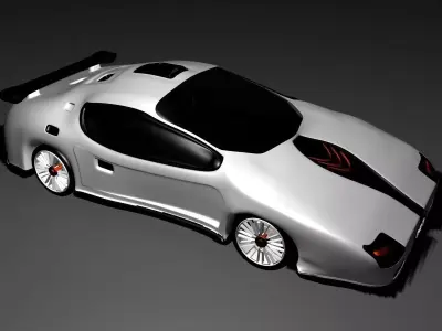 car sport Free low-poly 3D model