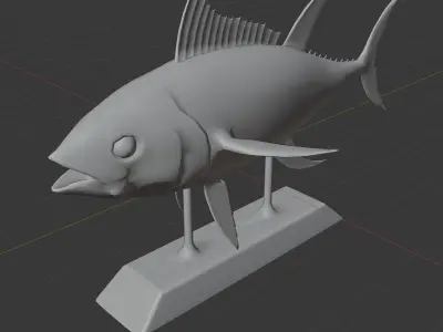 Fishing Trophy Free 3D print model