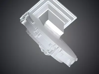 Sci-Fi Female Warrior Bust Tech-Ornate Portal Edition PM-351 3D print model