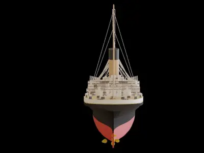 RMS Olympic 3D model