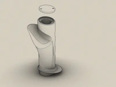 Stick grip pro aircraft 3D print model