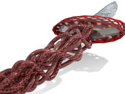 Ritual dagger 3D model