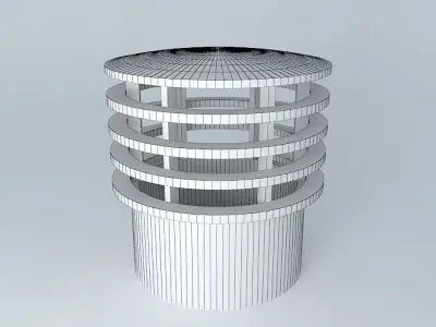 Ventilation of Sewage Terminal 50 mm 3D model