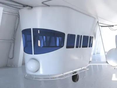 Zeppelin Hangar 3D model