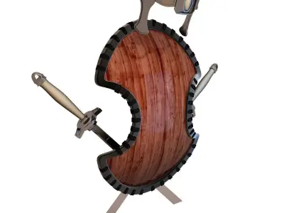 Shield Animated 3D model