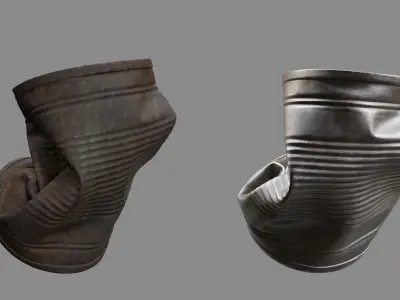 Crushed Food Can 05 3D model