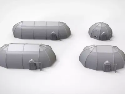 Tents tent 3D model