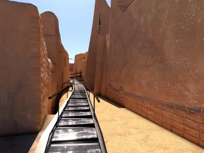 Hi Res models of Diriyah Old Town- Saudi Arabia 3D model