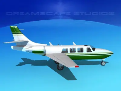 Piper Aerostar FJ-100 Fanjet V05 3D model