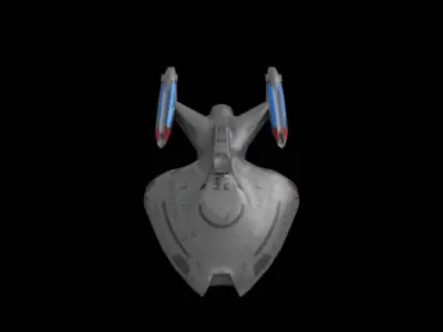 Nova Class Starship 3D model
