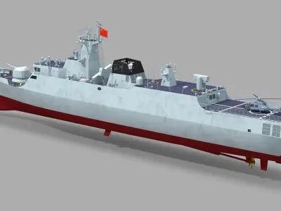 Chinese Navy Type 056 Corvette 3D model