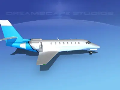 Cessna C680 Citation Soveriegn V14 3D model