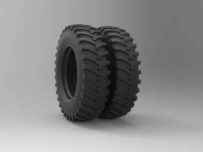 Rear wheel from Gigahorse 3D model