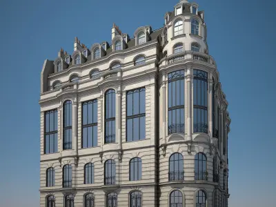 Old Building XVI 3D model