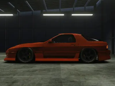 BN Sports Type 1 RX7 FC Bodykit Low-poly 3D model