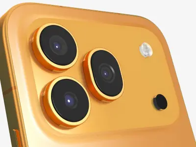 Honor 600 Pro Orange 3D model