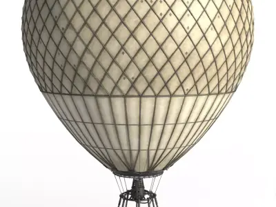 Hot Air Balloon 3D model