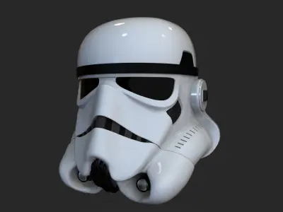 Star Wars  Stormtrooper Helmet  3D model