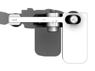 Indexador por Alavanca Lever Indexer 3D model