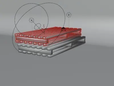 palette pile vr Low-poly 3D model