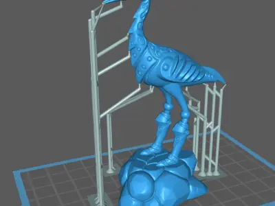 Heron knight 3d print Free 3D print model