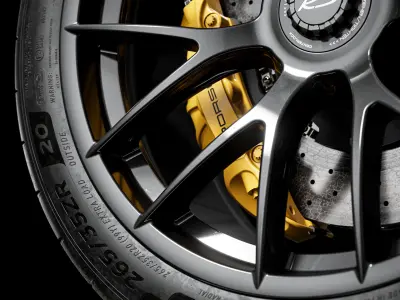 MICHELIN Pilot Sport Cup 2 R V3 265 35 ZR20 99Y 3D model