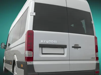 Hyundai H350 Minibus L3H2 3D model