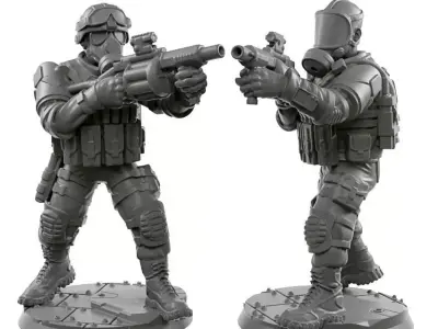  Milkor 32mm Free 3D print model