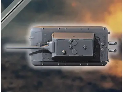 E-100 Tiger Maus Maus Turm Entwicklung super-heavy tank - German 3D print model