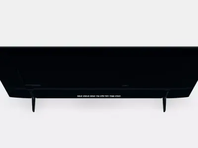 189 cm 75 QLED 4K Q60D Tizen OS Smart TV 2024 3D model