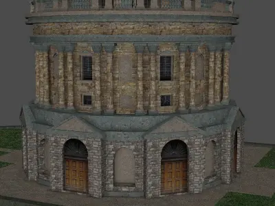 Bodleian Library 3D model