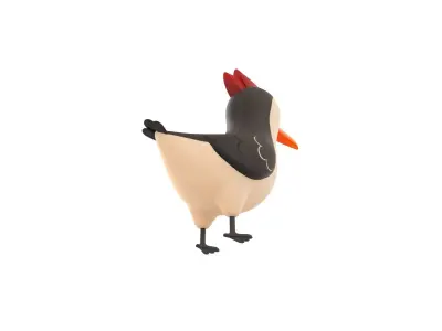 Character300 Woodpecker 3D model