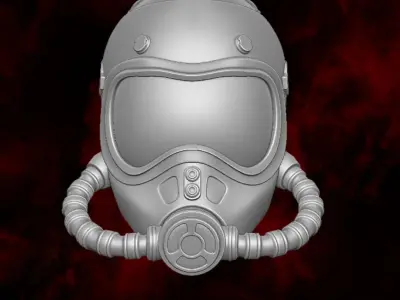 Gas Mask Doom Collection 3D printable files for Action Figures 3D print model