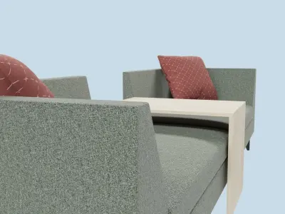 Modern Sofa Free 3D model 3