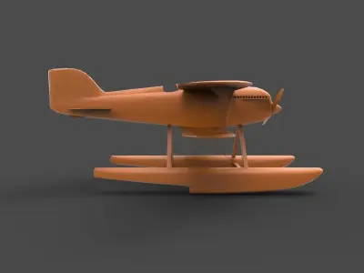 Sea Plane 3D print model