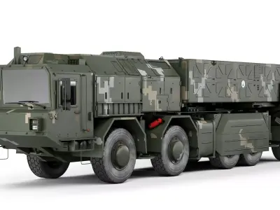 Grim 2 Sapsan 2018 3D model