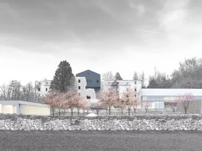 Haasberg Mansion Reconstruction - 3D print model 3D model