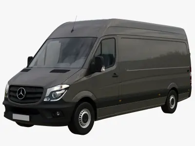 Mercedes-Benz Sprinter Panel Van SWB 2015 3D model