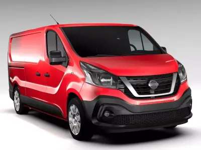 Nissan NV300 Van L2H1 2020 3D model