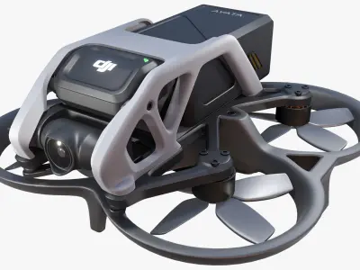 FPV Drone DJI Avata 3D model 3D model