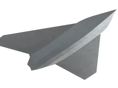 Hadid-110 kamikaze Dalahu metal drone 3D model
