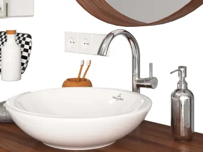 Bathroom Set 2 Part 1 3D model