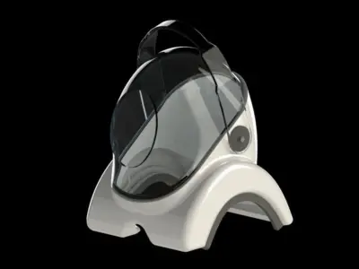 Diving Helmet 3D model