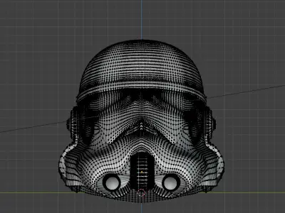 StormTrooper Helmet Free 3D model