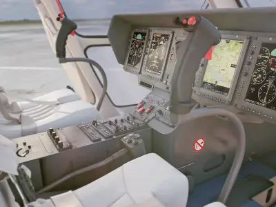 Helicopters Ansat Aurus   3D model